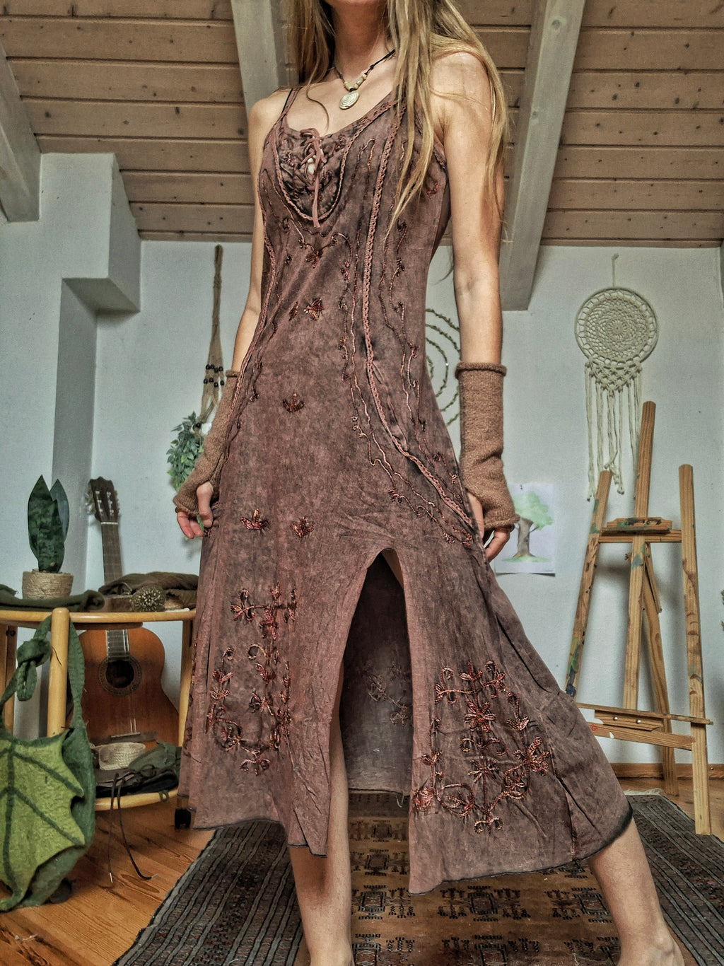 Embroidery Fairy Dress
