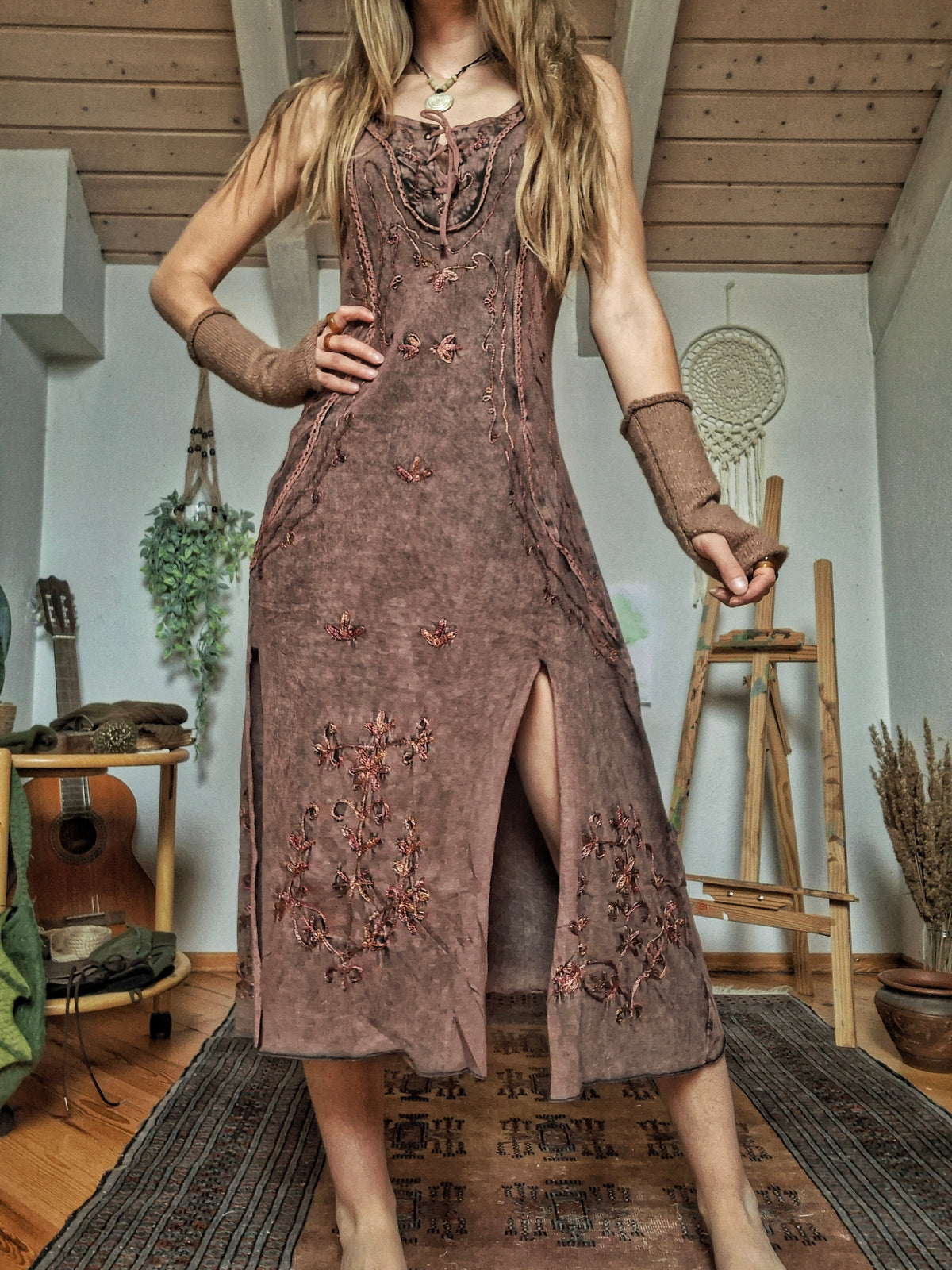 Embroidery Fairy Dress