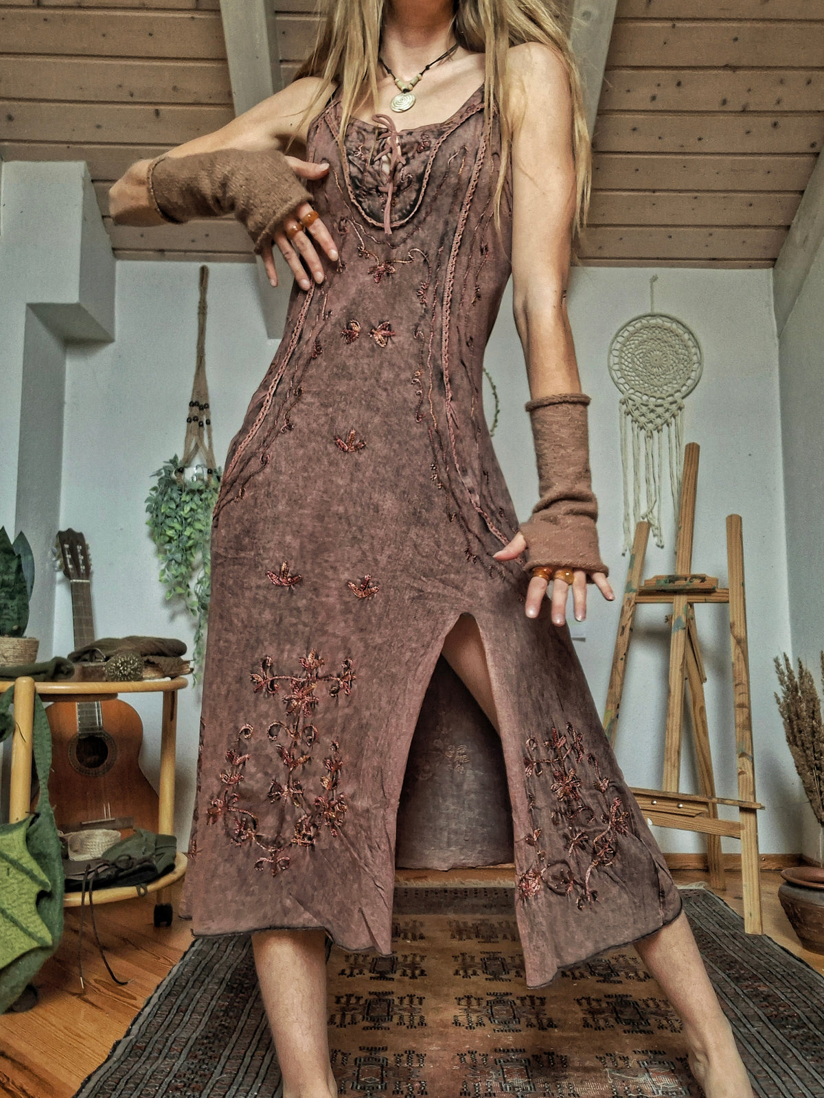 Embroidery Fairy Dress