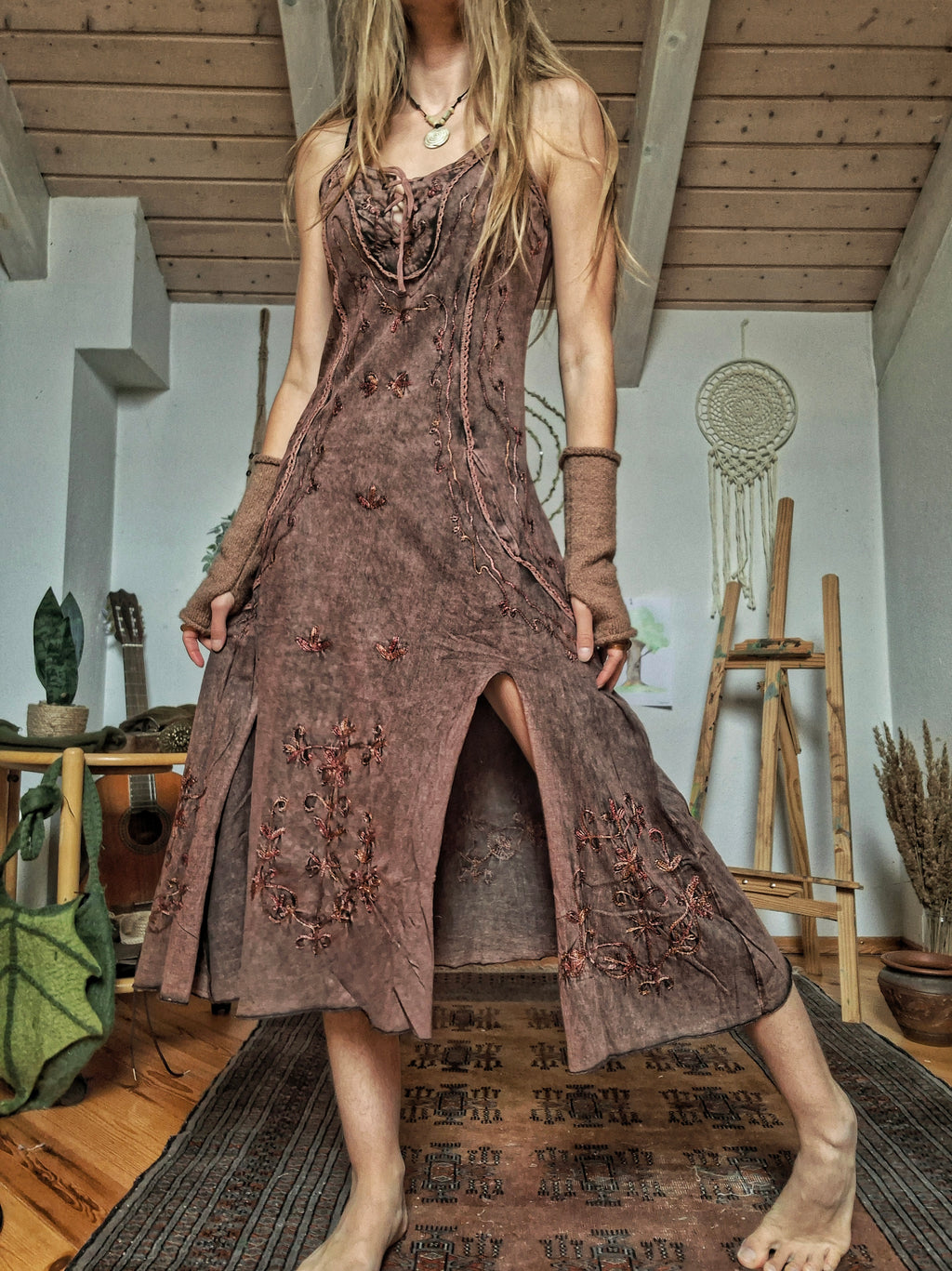 Embroidery Fairy Dress
