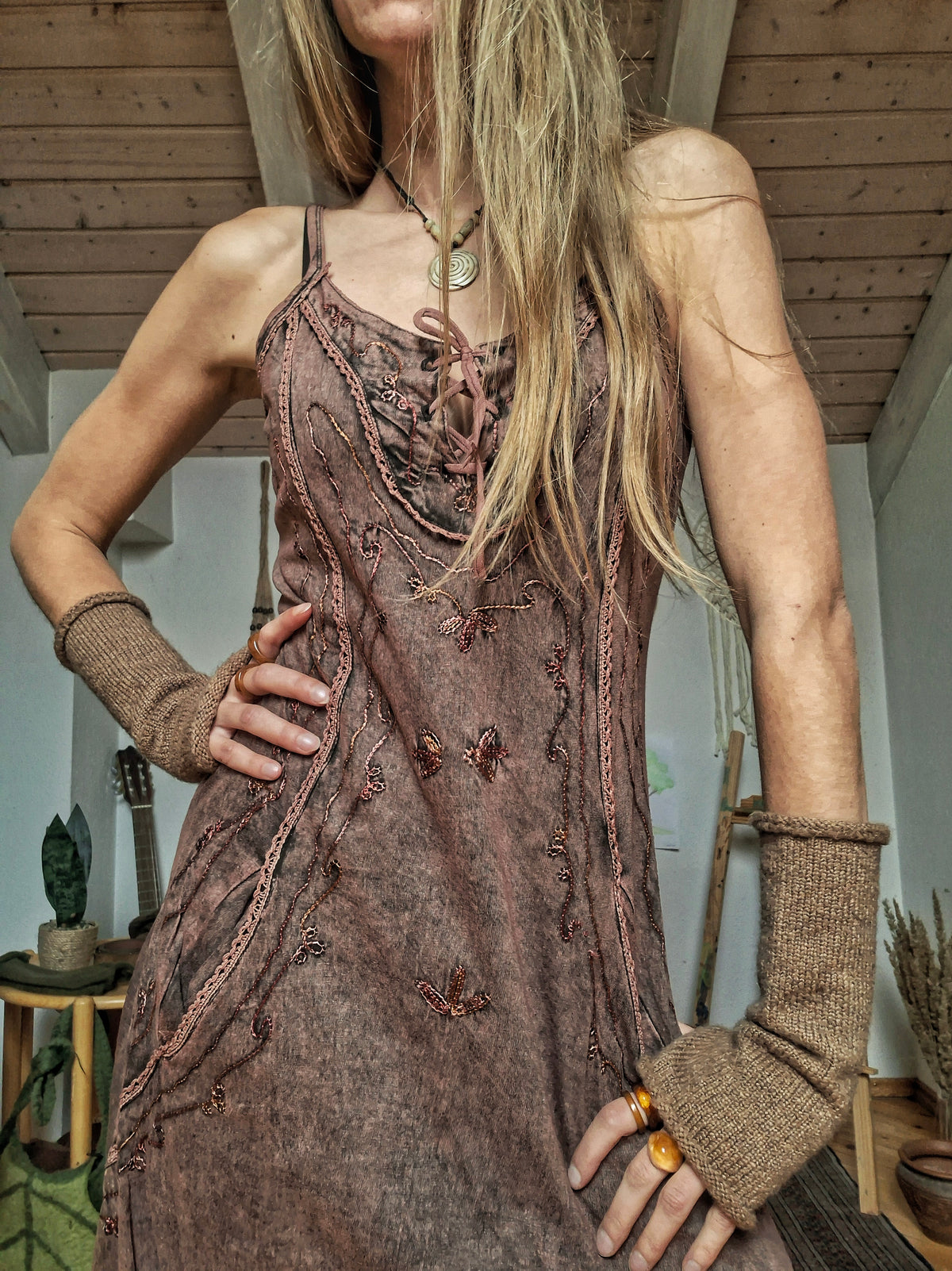 Embroidery Fairy Dress