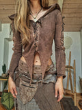 Woodland Realm Hooded Fairy Top