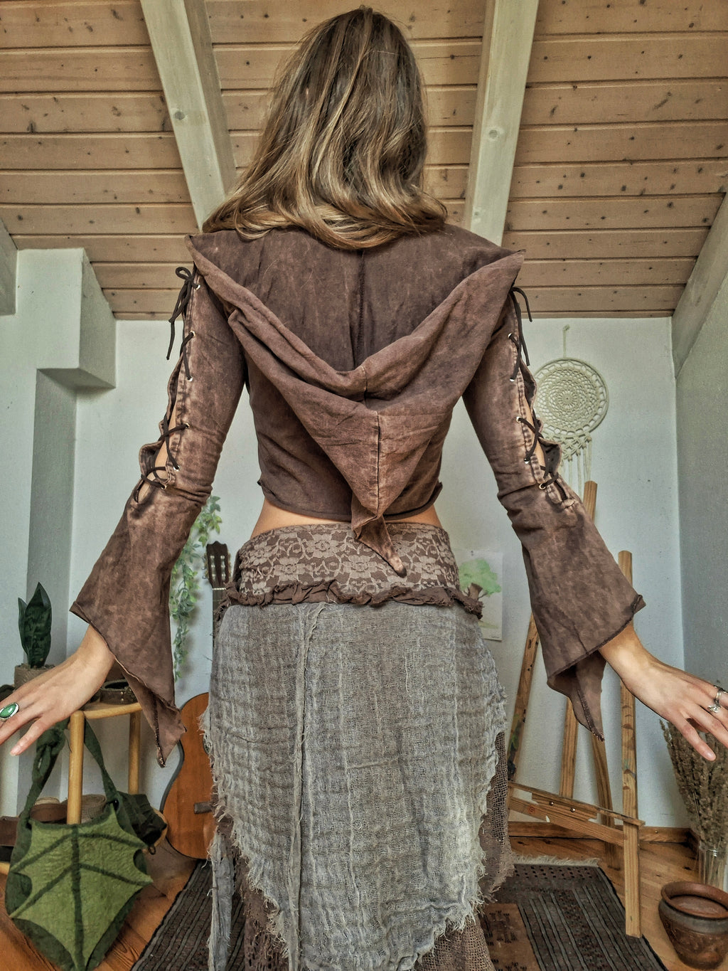 Woodland Realm Hooded Fairy Top