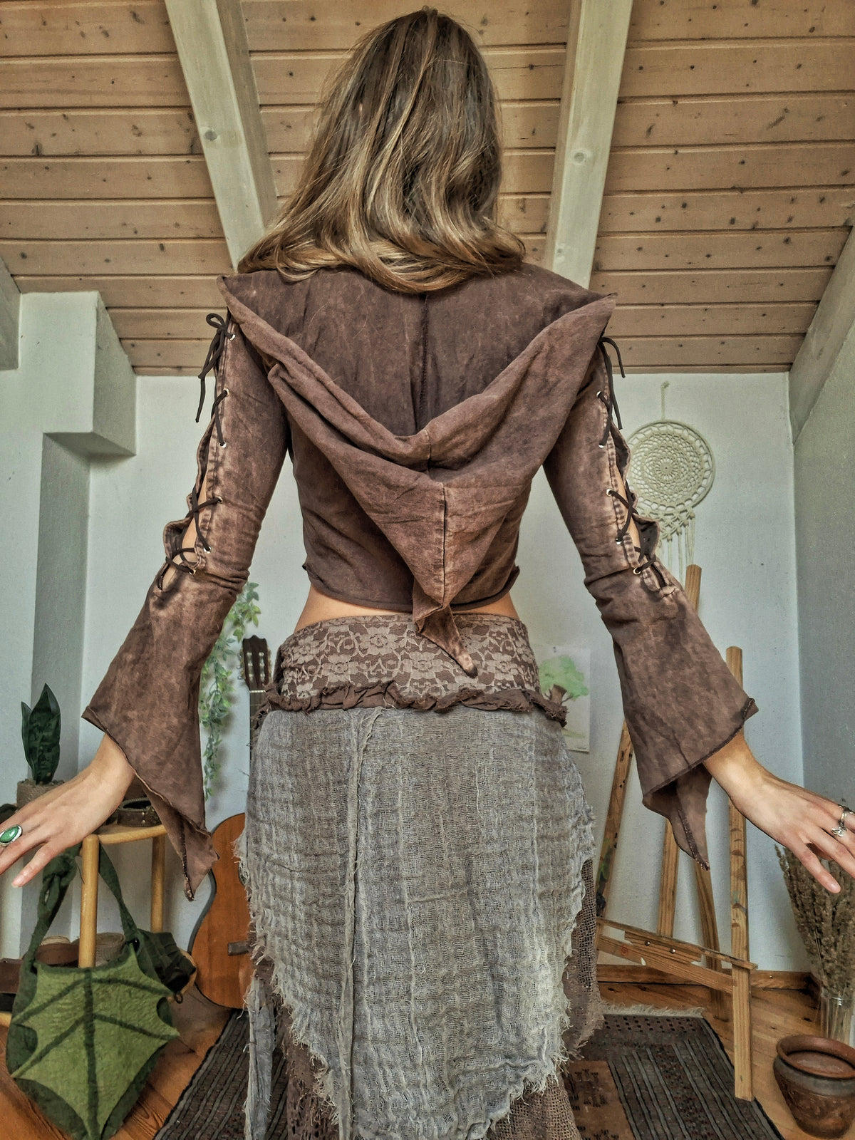 Woodland Realm Hooded Fairy Top