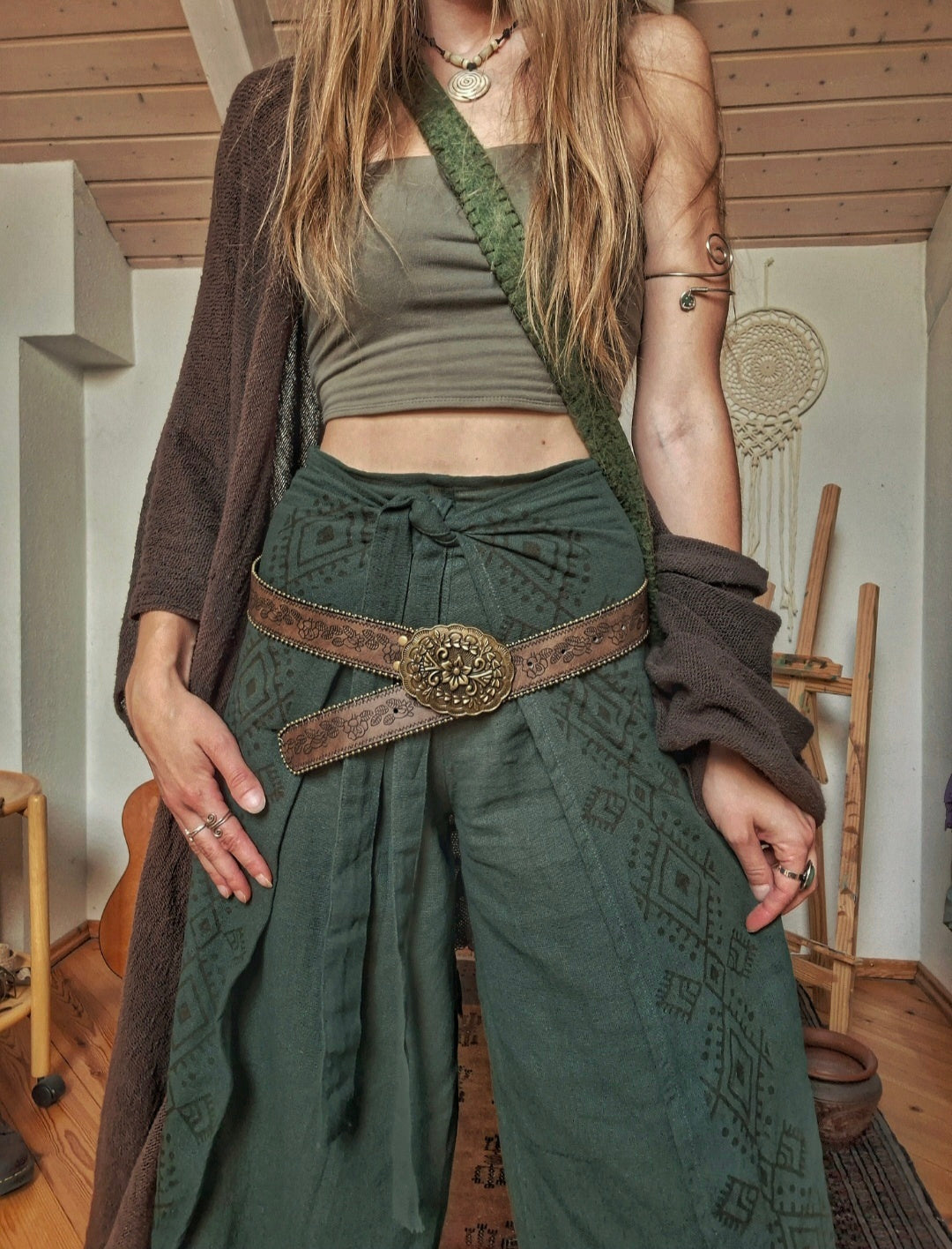 Forest Wanderer Wrap Trousers