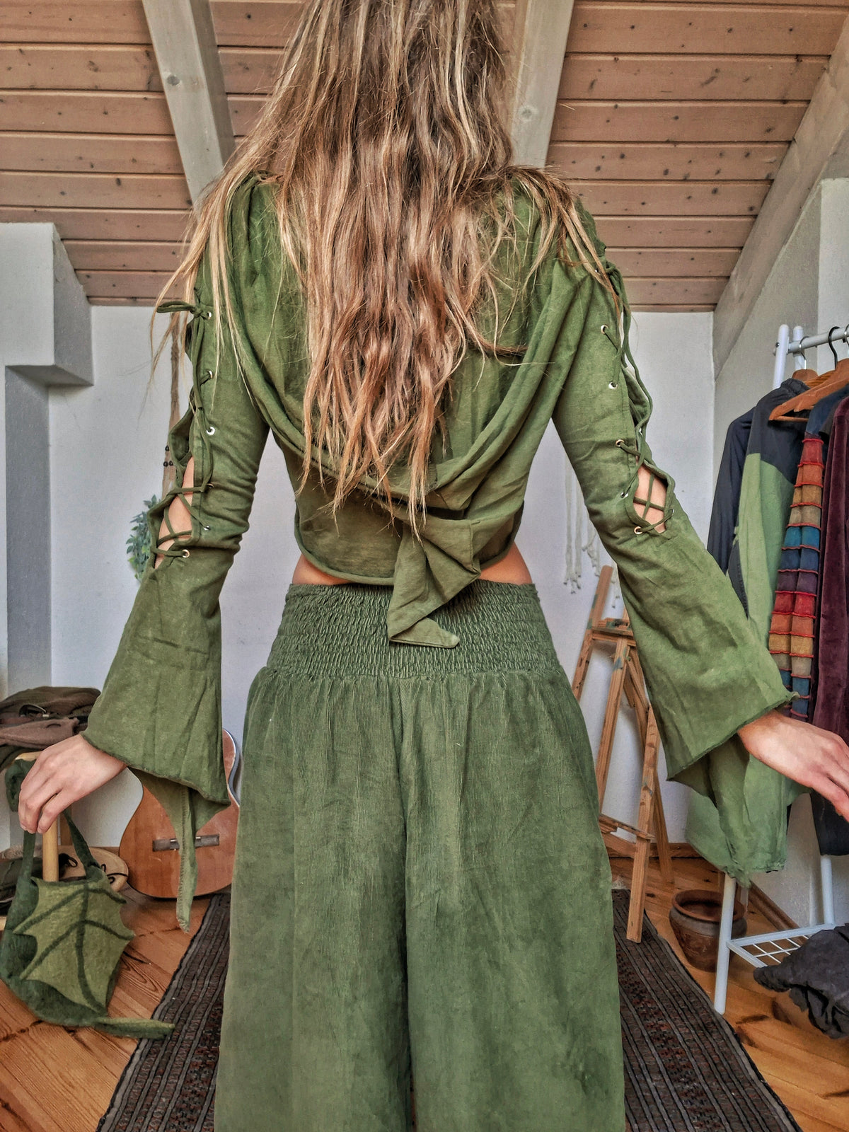 Wild Forest Hooded Top