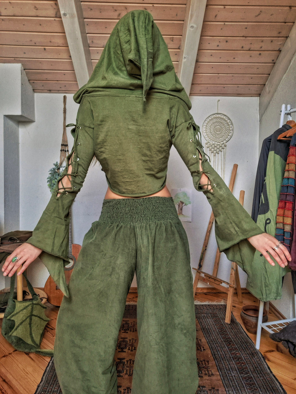 Wild Forest Hooded Top