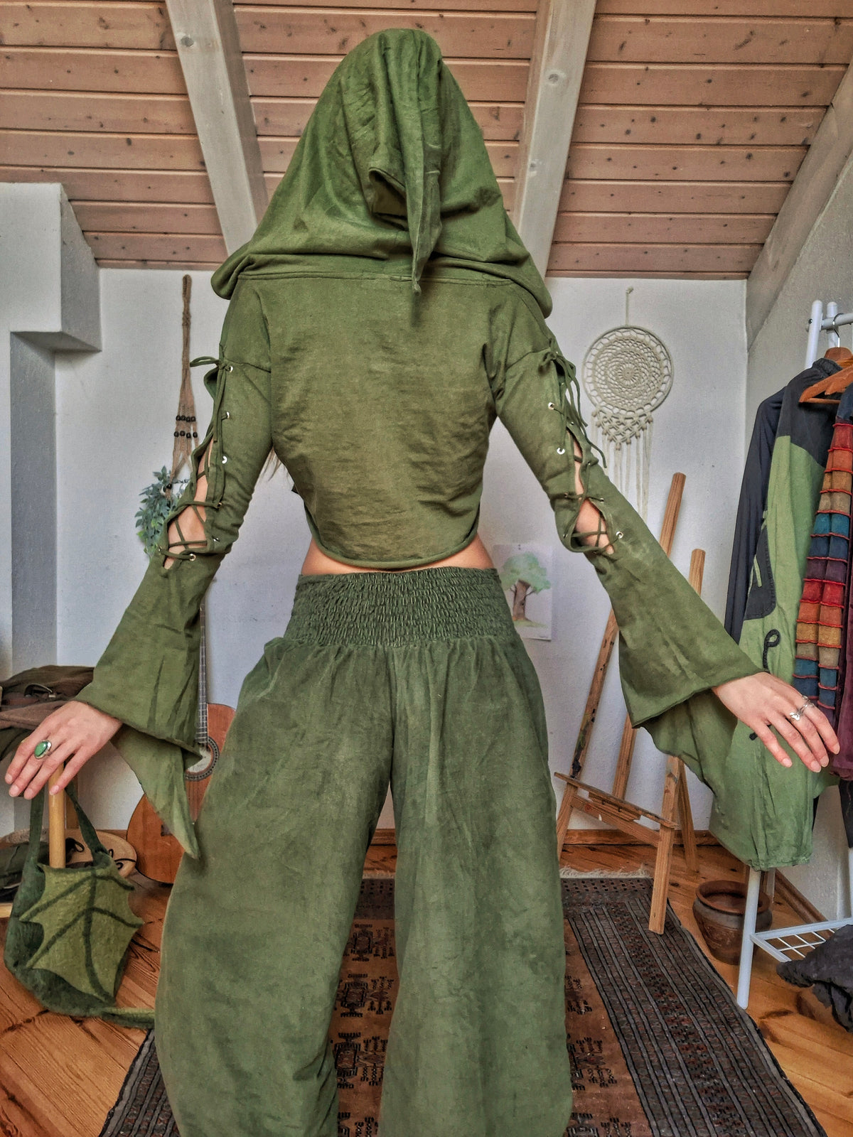 Wild Forest Hooded Top