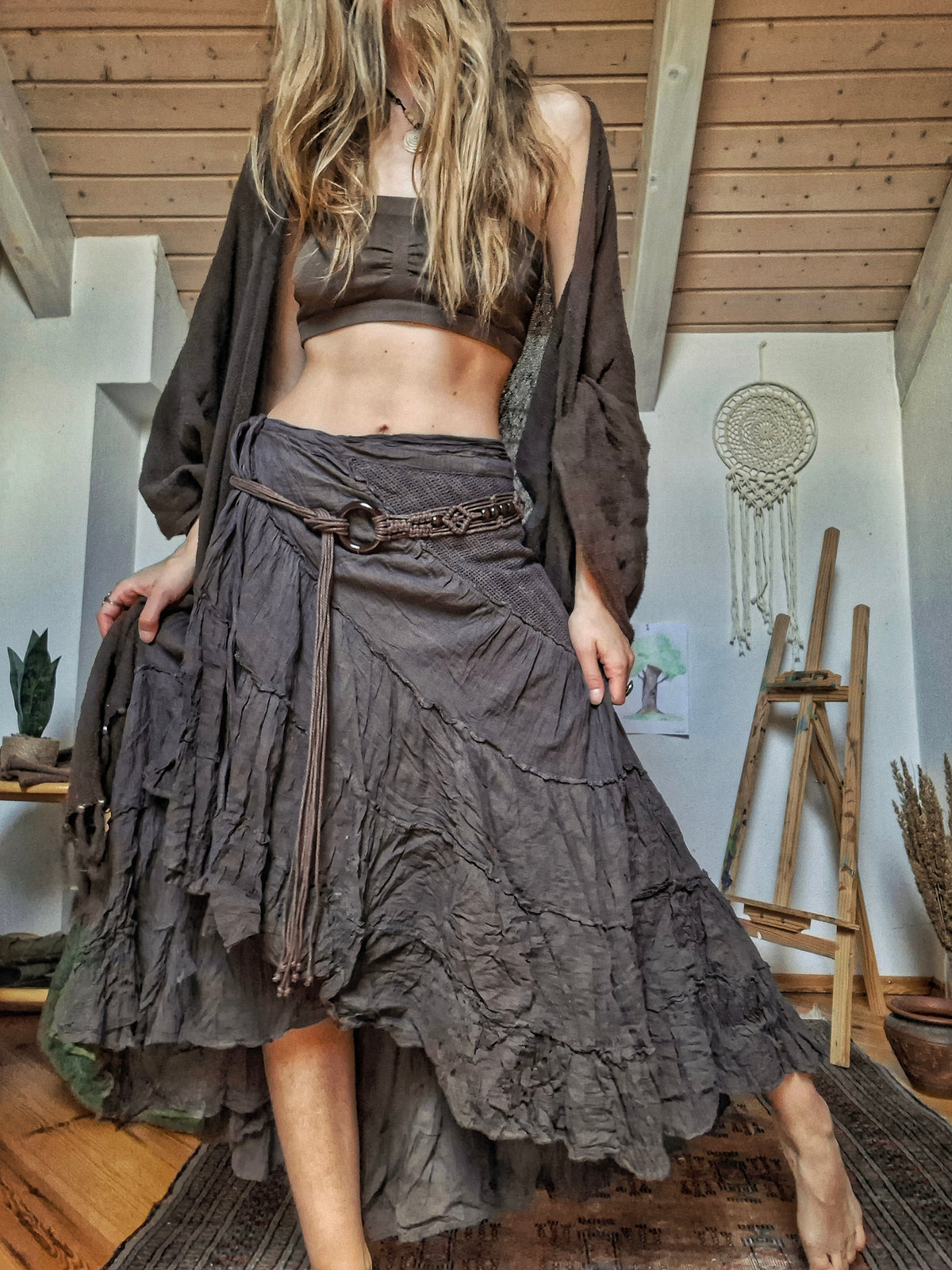 Wood Elf Maxi Skirt