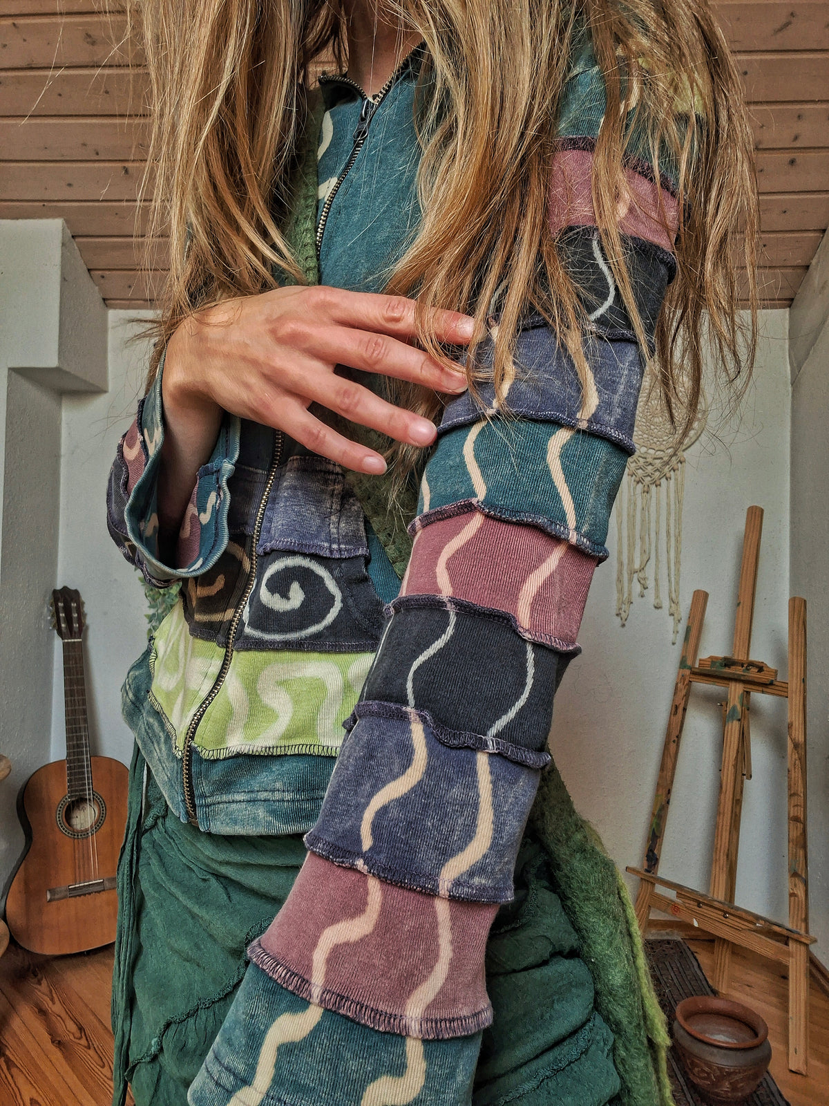 Woodland Patchwork Fairy Hoodie