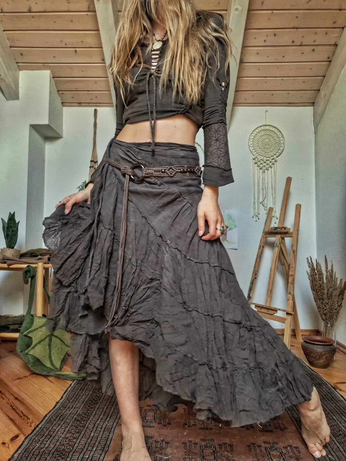 Wood Elf Maxi Skirt