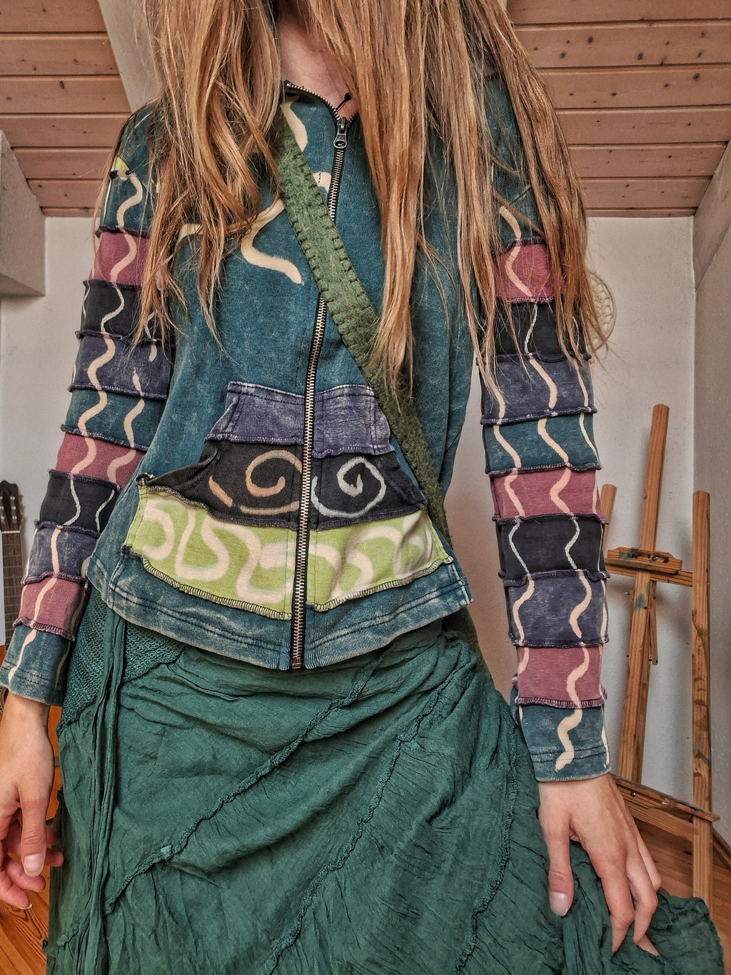 Woodland Patchwork Fairy Hoodie