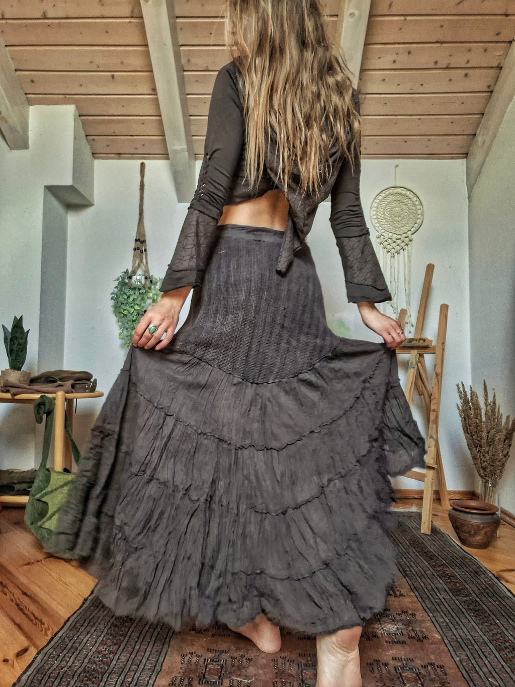 Wood Elf Maxi Skirt