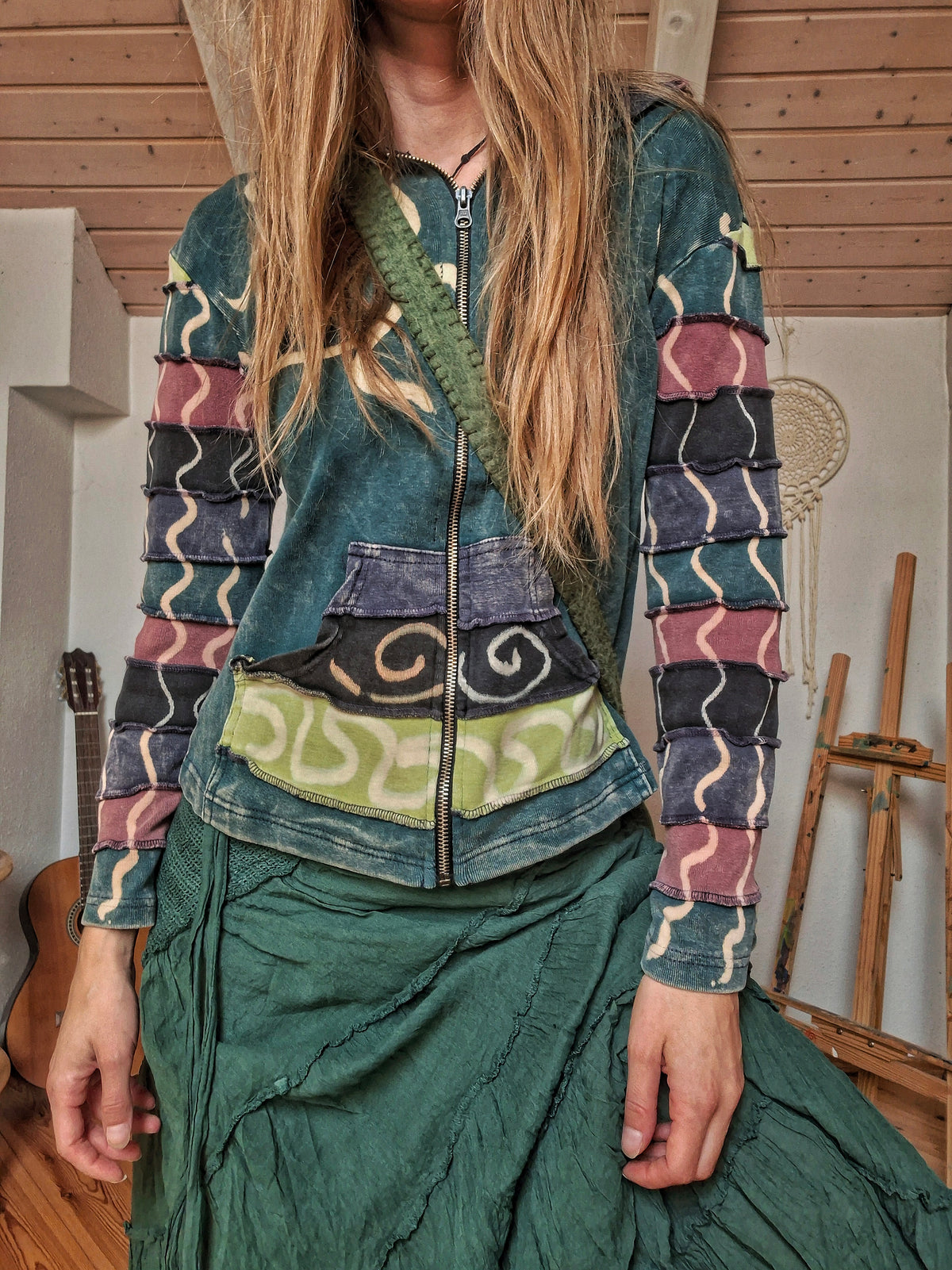 Woodland Patchwork Fairy Hoodie