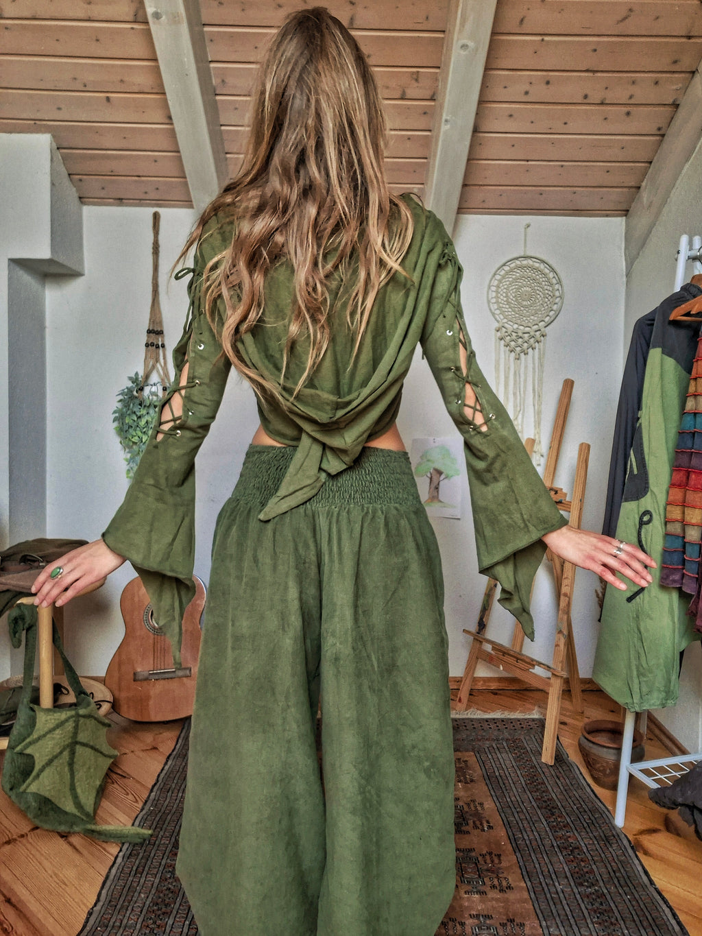 Wild Forest Hooded Top
