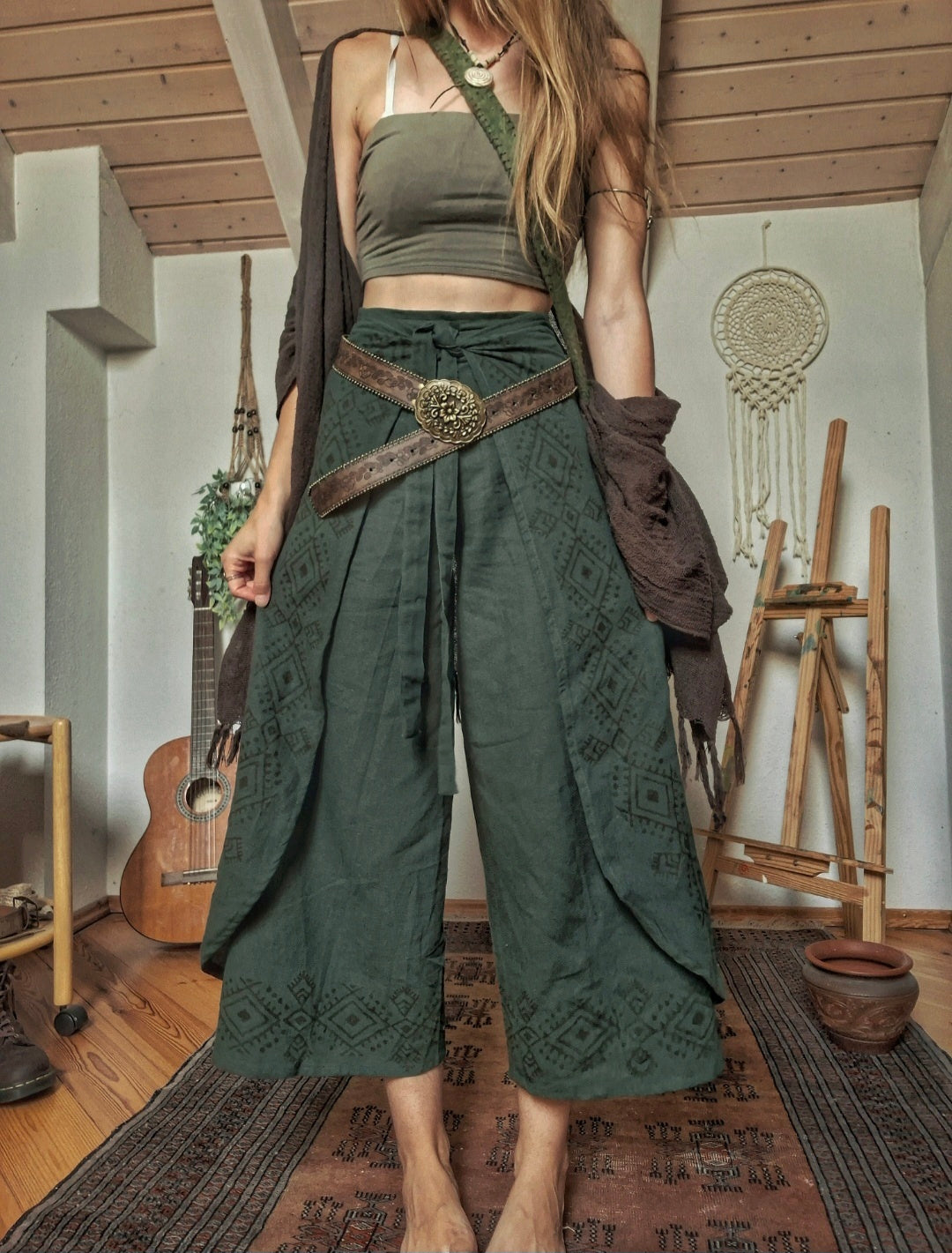 Forest Wanderer Wrap Trousers