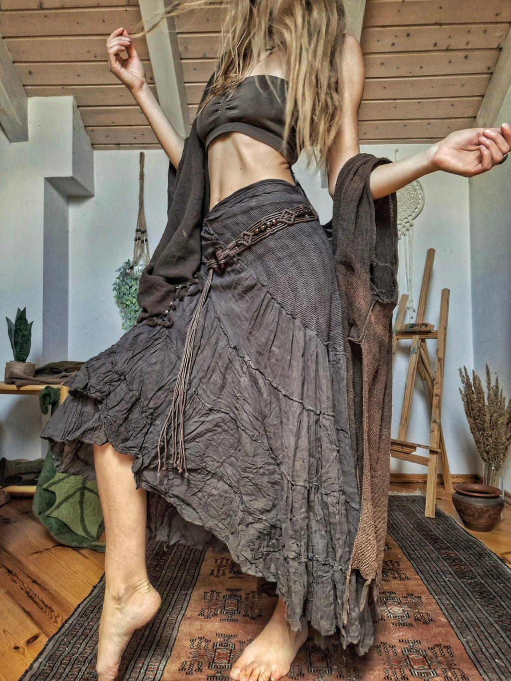 Wood Elf Maxi Skirt