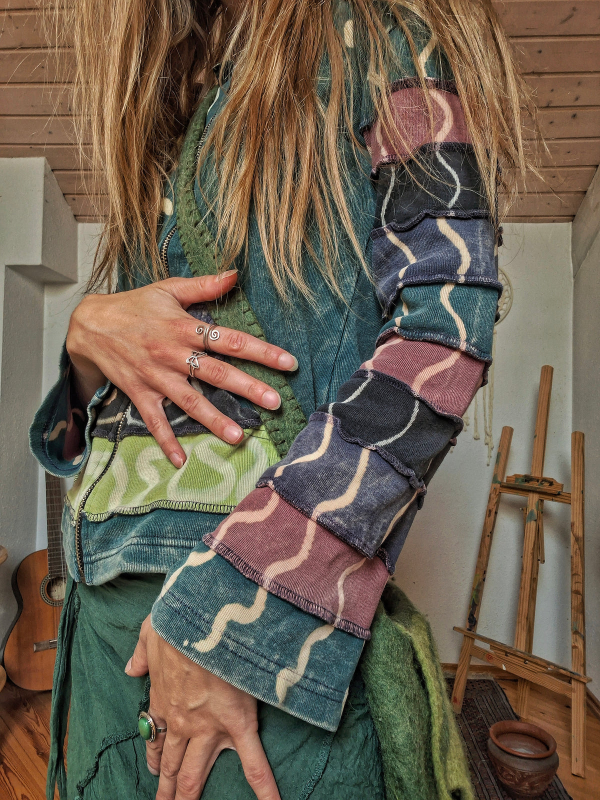 Woodland Patchwork Fairy Hoodie