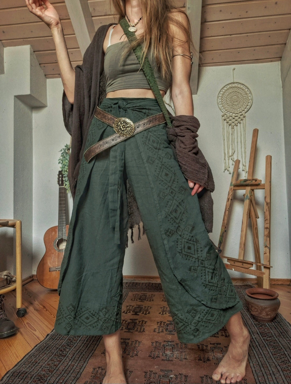 Forest Wanderer Wrap Trousers