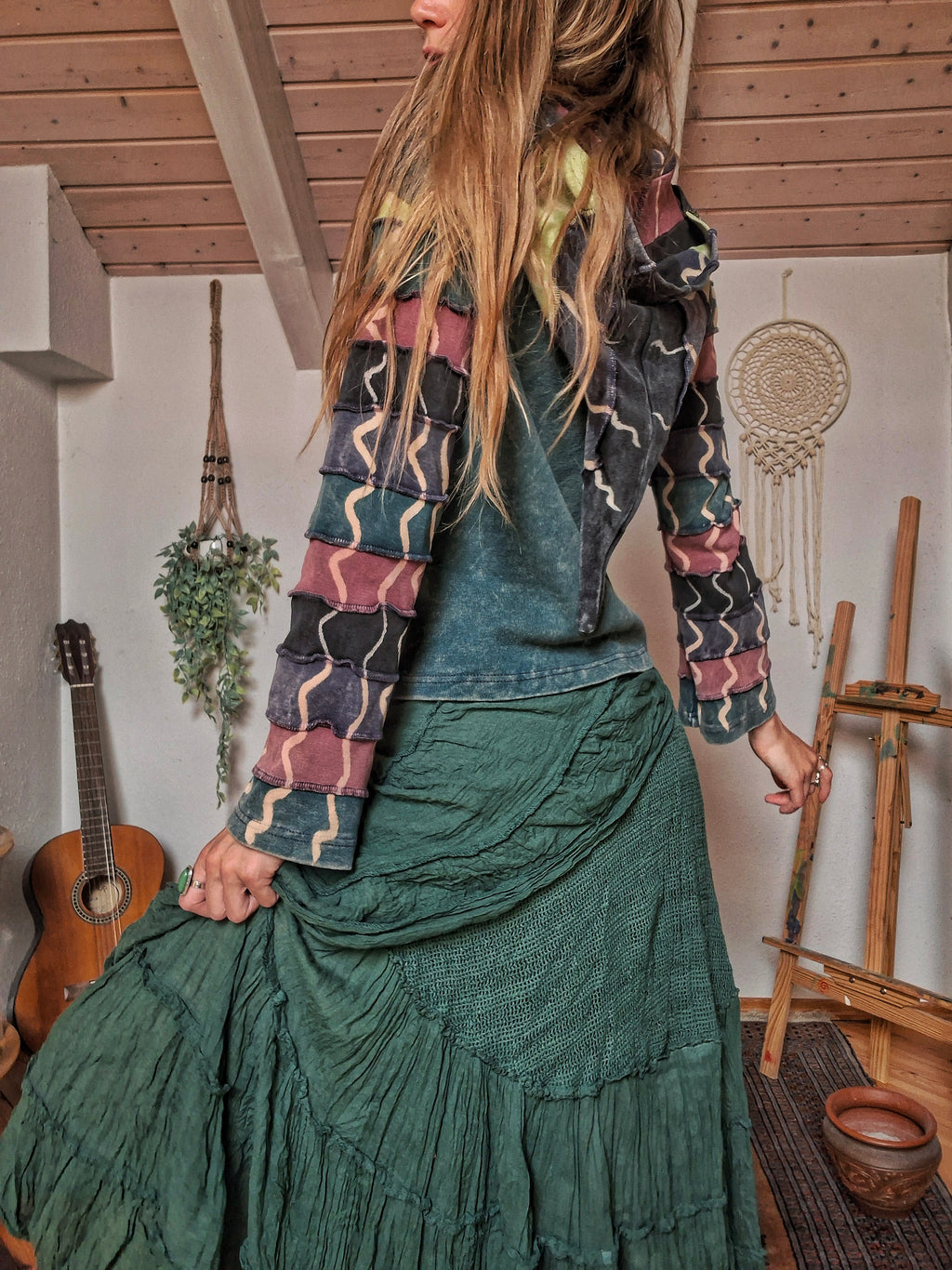 Woodland Patchwork Fairy Hoodie