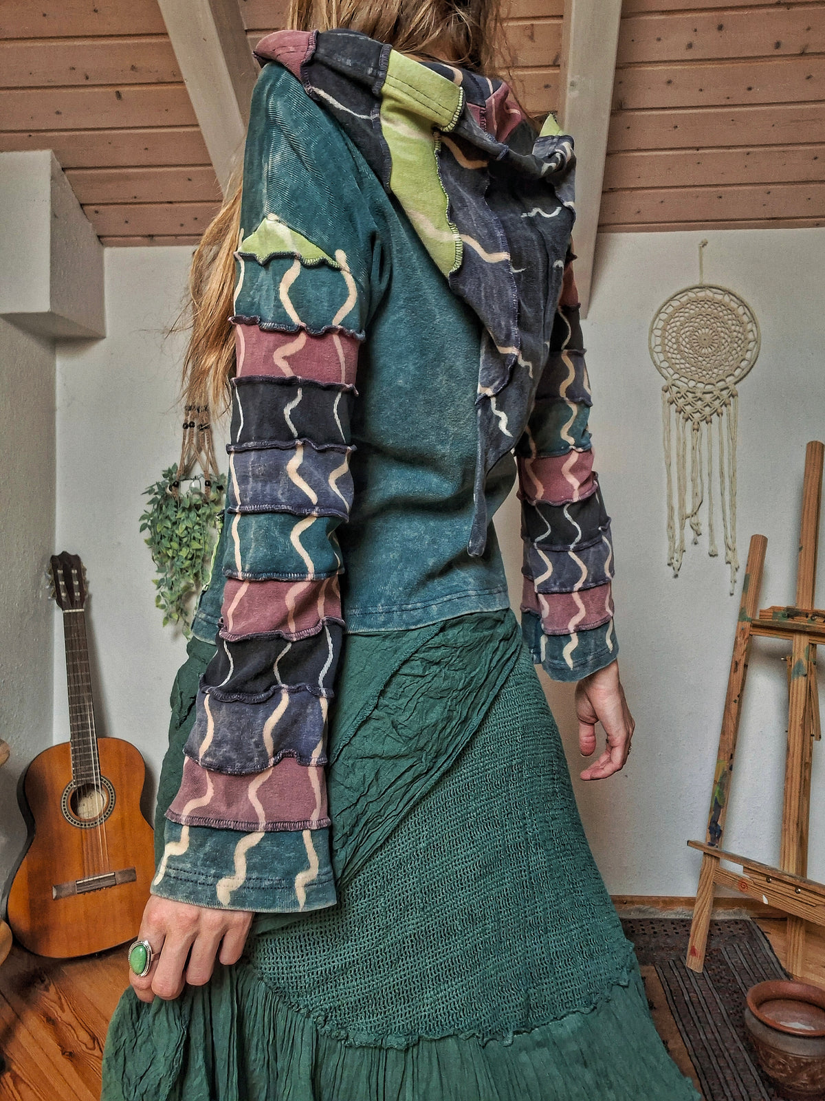 Woodland Patchwork Fairy Hoodie