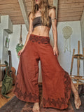 Tribal Earth Wide Leg Trousers
