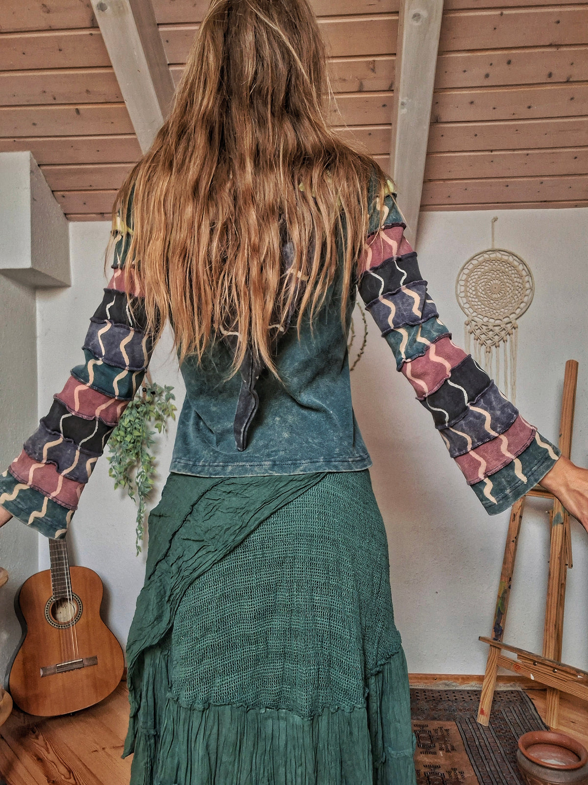 Woodland Patchwork Fairy Hoodie