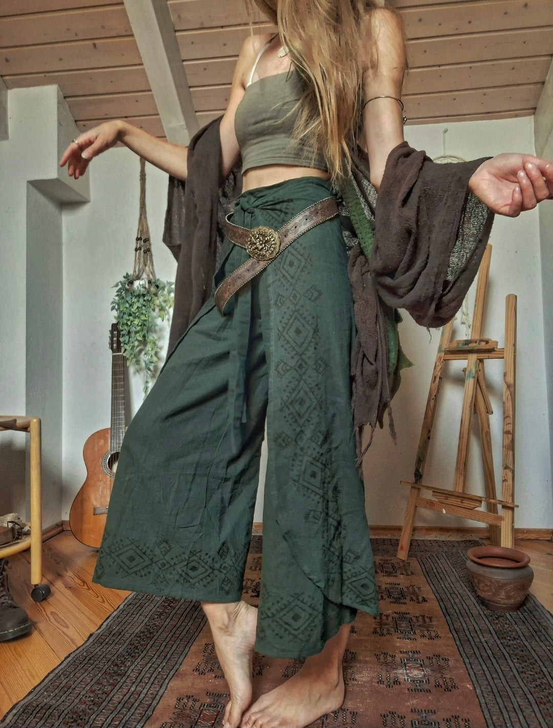 Forest Wanderer Wrap Trousers