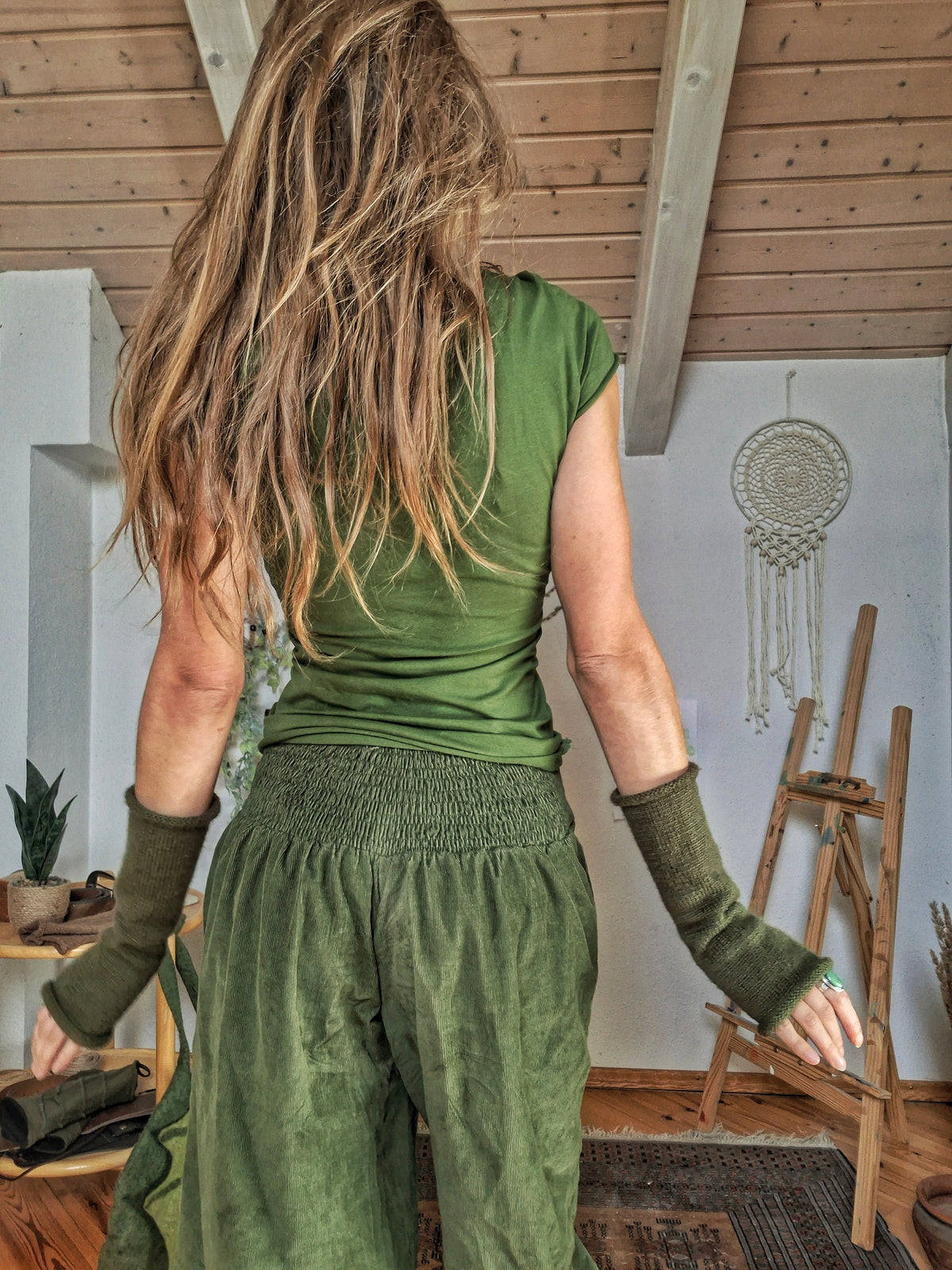 Forest Weaver Fairy Top
