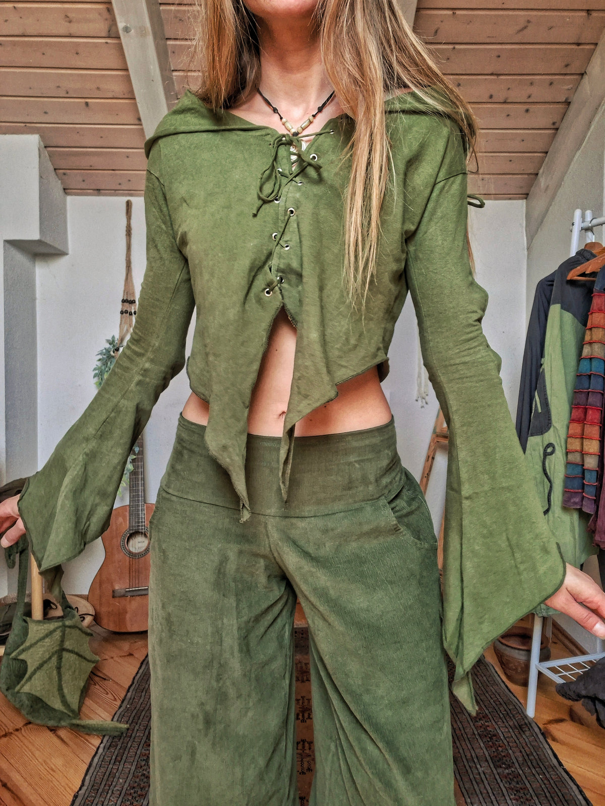 Wild Forest Hooded Top