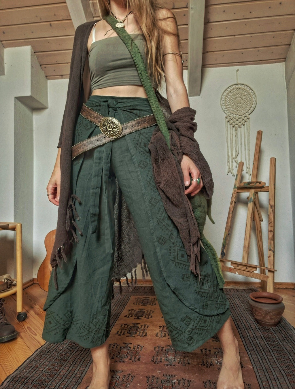 Forest Wanderer Wrap Trousers