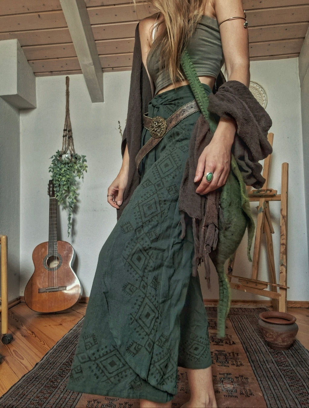 Forest Wanderer Wrap Trousers