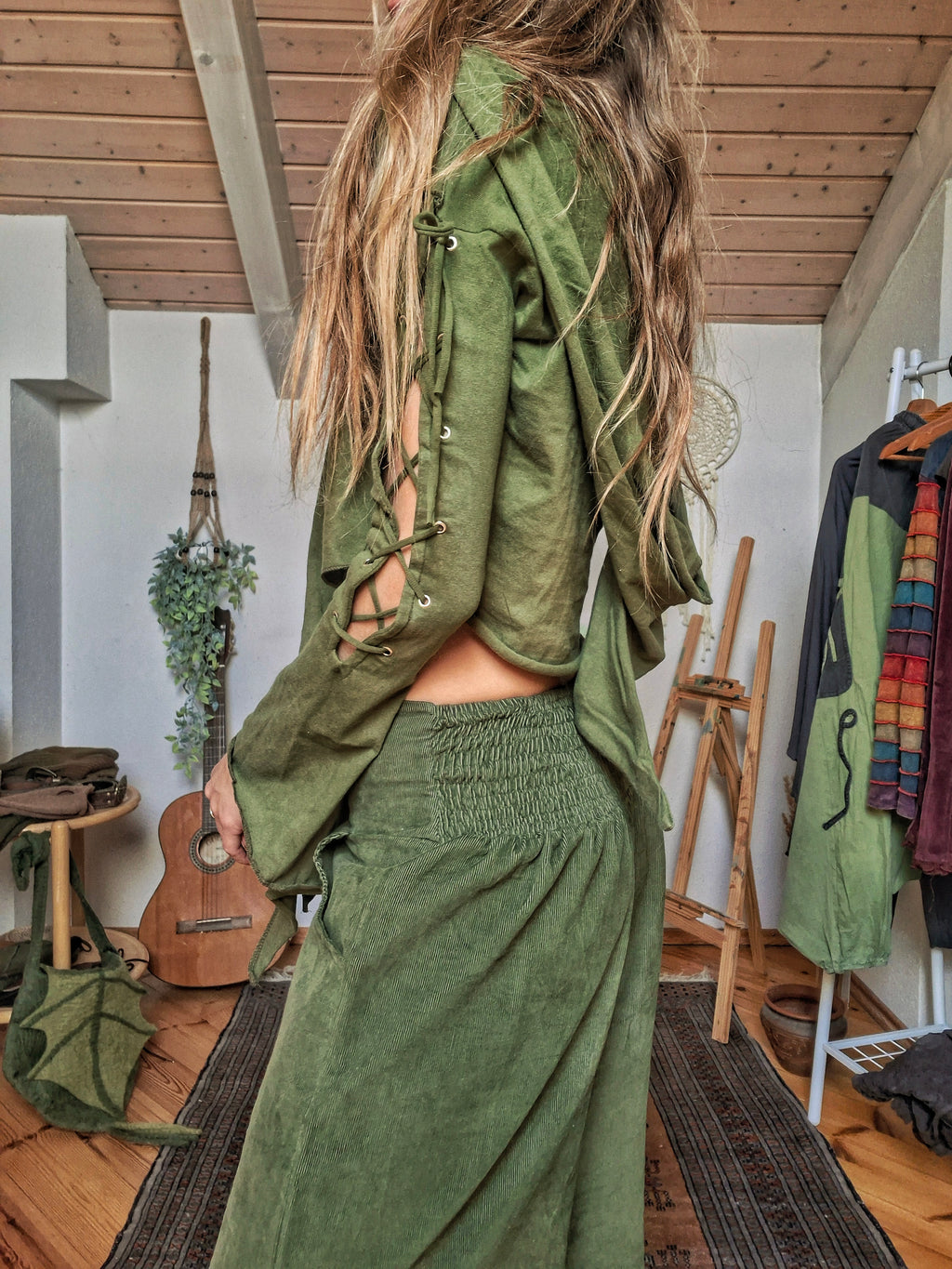 Wild Forest Hooded Top